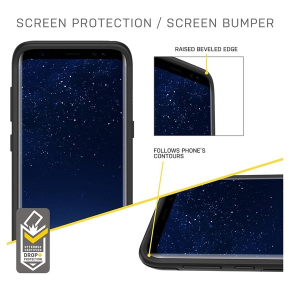 OtterBox SYMMETRY SERIES for Samsung Galaxy S8 - (BLAZER BLUE/STORMY SEAS BLUE) - Picture 9 of 9